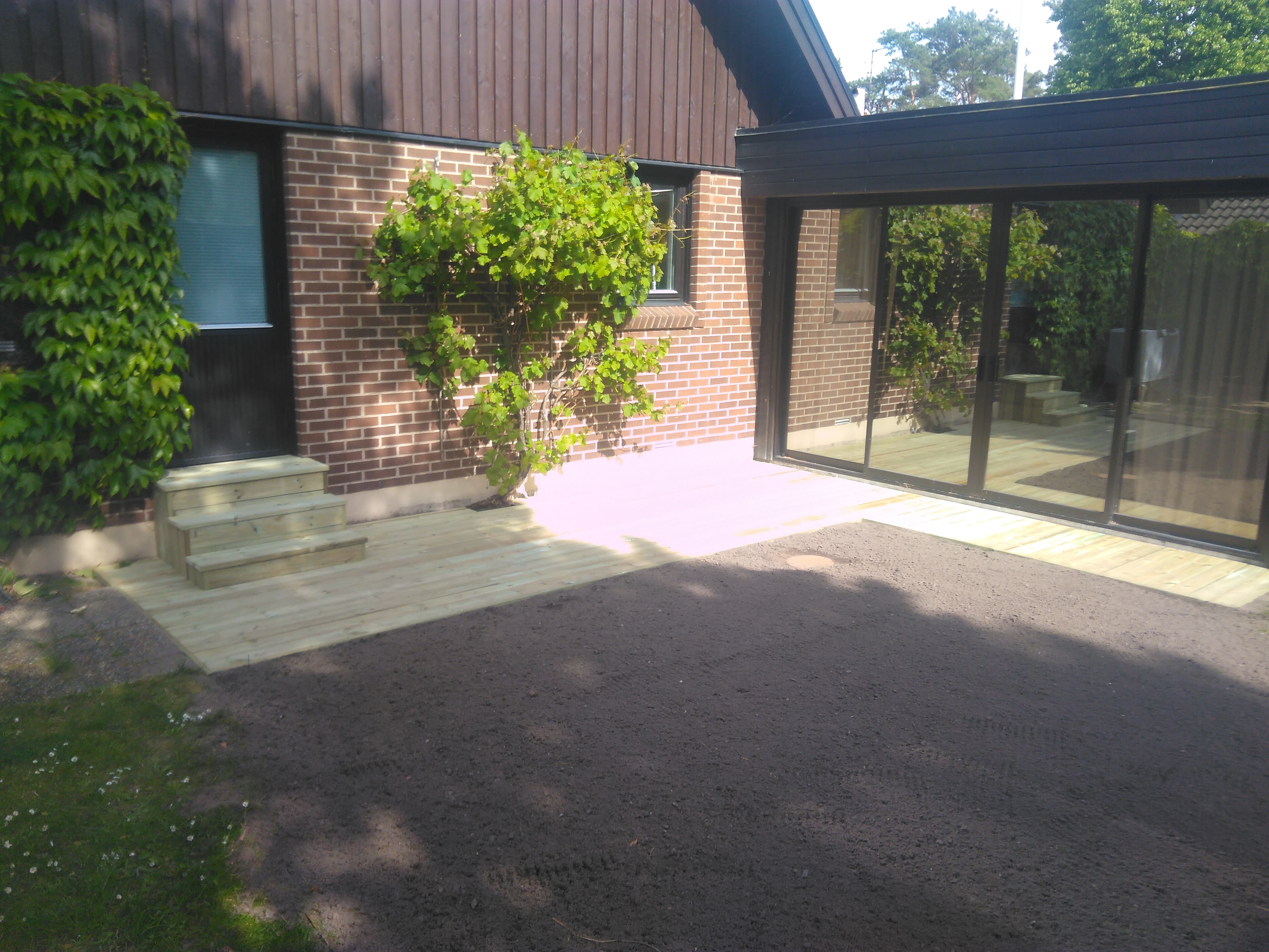 Altan och trädgårdsanläggning